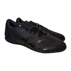 ADIDAS PREDATOR ACCURACY .4 IN SALA GW7074 Core Black Soccer Shoe Men's Size 10